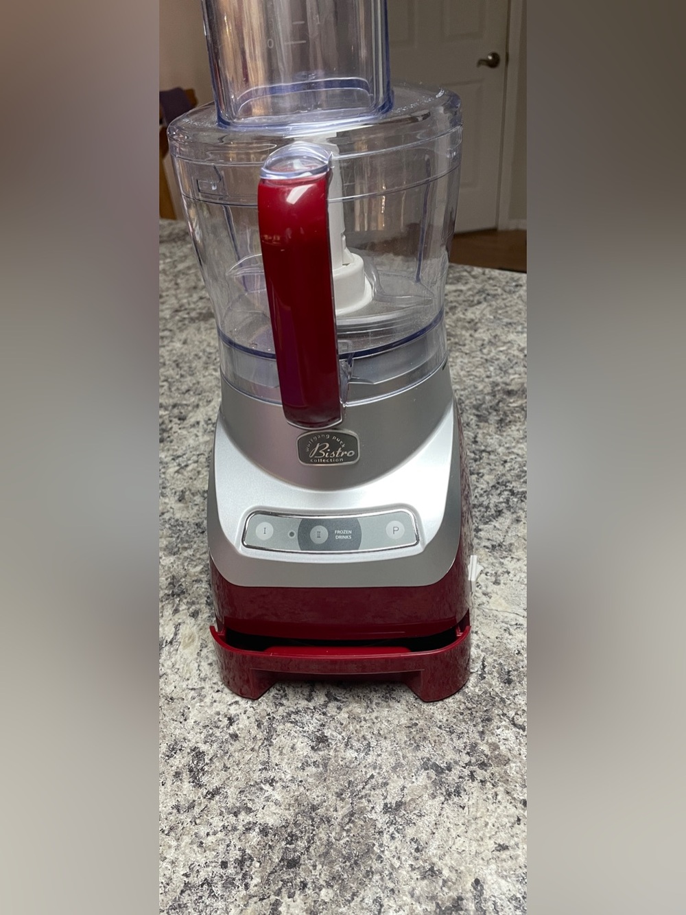 Red 3-cup Food Processor – Red

Never used
